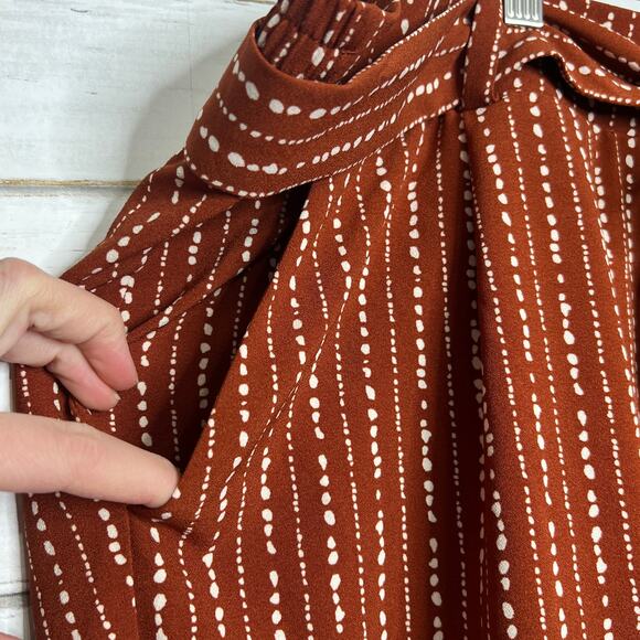 Torrid Pull On Taper Stretch Crepe Pants Burnt Orange Size 4X - Picture 10 of 11